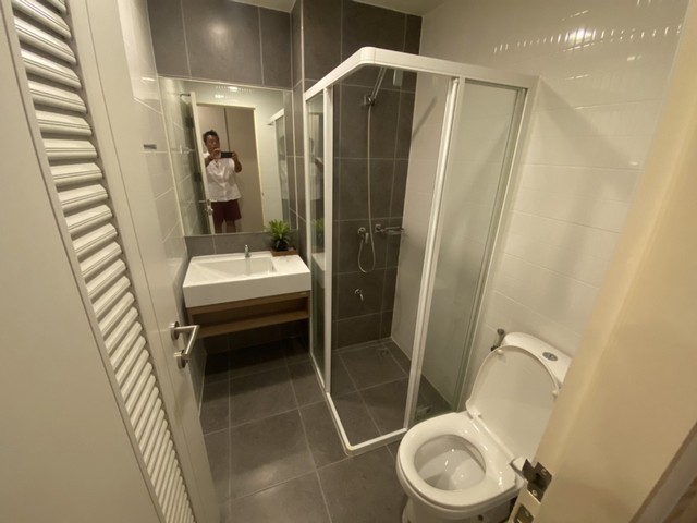 ให้เช่าคอนโด เอช ทู รามอินทรา 21 ห้อง 45 ตร.ม. 2 ห้องนอน เฟอร์ครบ แอร์ 3 เครื่อง ใกล้บิ๊กซี