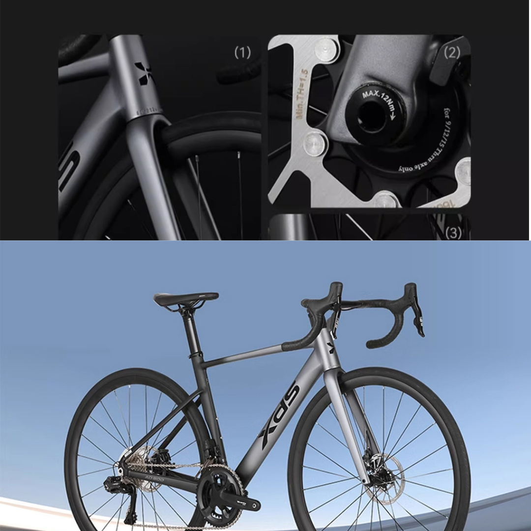 XDS AD500 Road Bike - Professional Carbon Fiber Racing Bicycle | 24-Speed Disc Brake