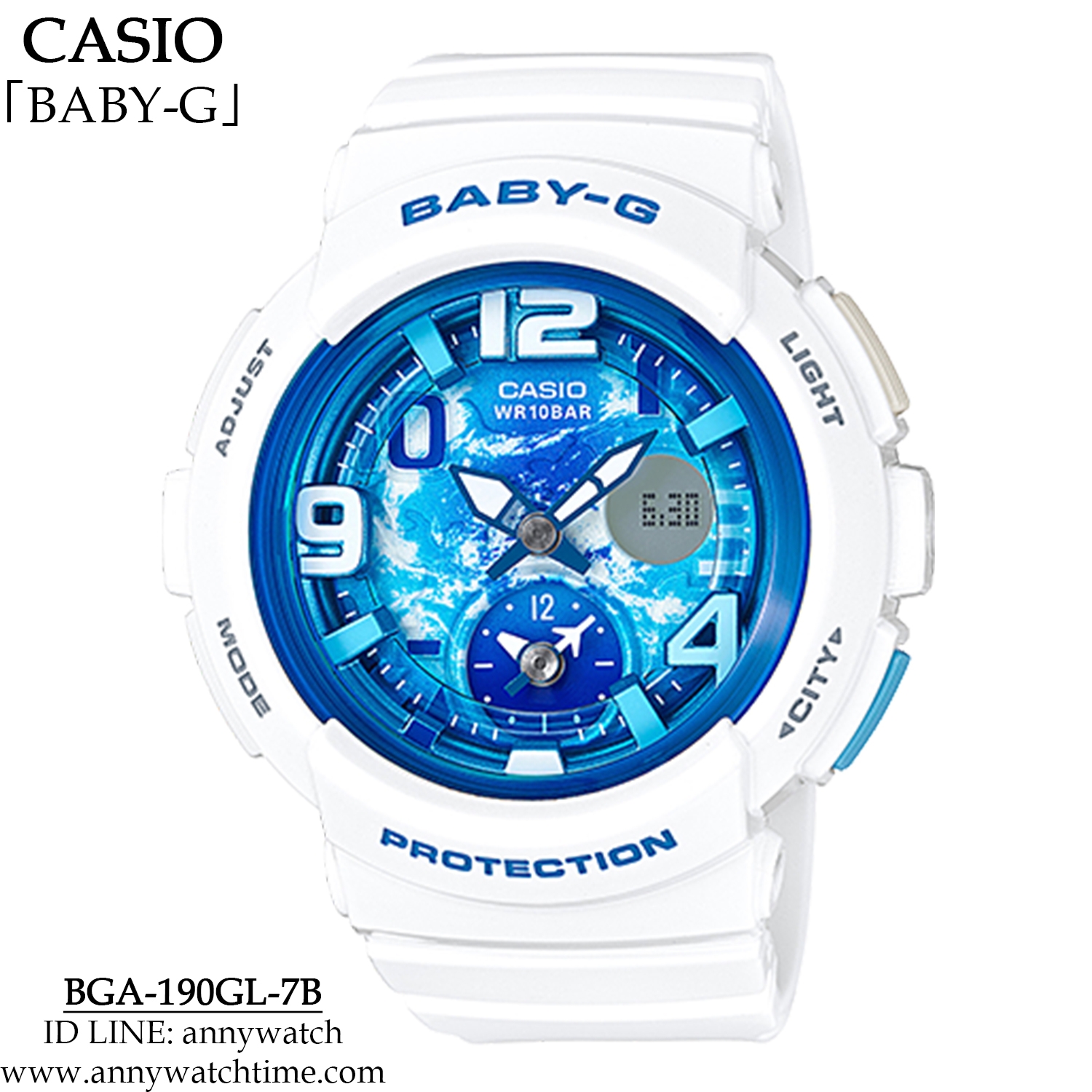 BABY-G BGA-190GL-7B