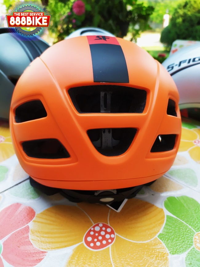 หมวก S-Fight AERO HELMET, GH-05 รอบศรีษะ 54-58 cm มีแว่นในตัว แว่นเป็นแบบแม่เหล็ก ถ้าไม่ใช้พลิกแว่นเก็บได้