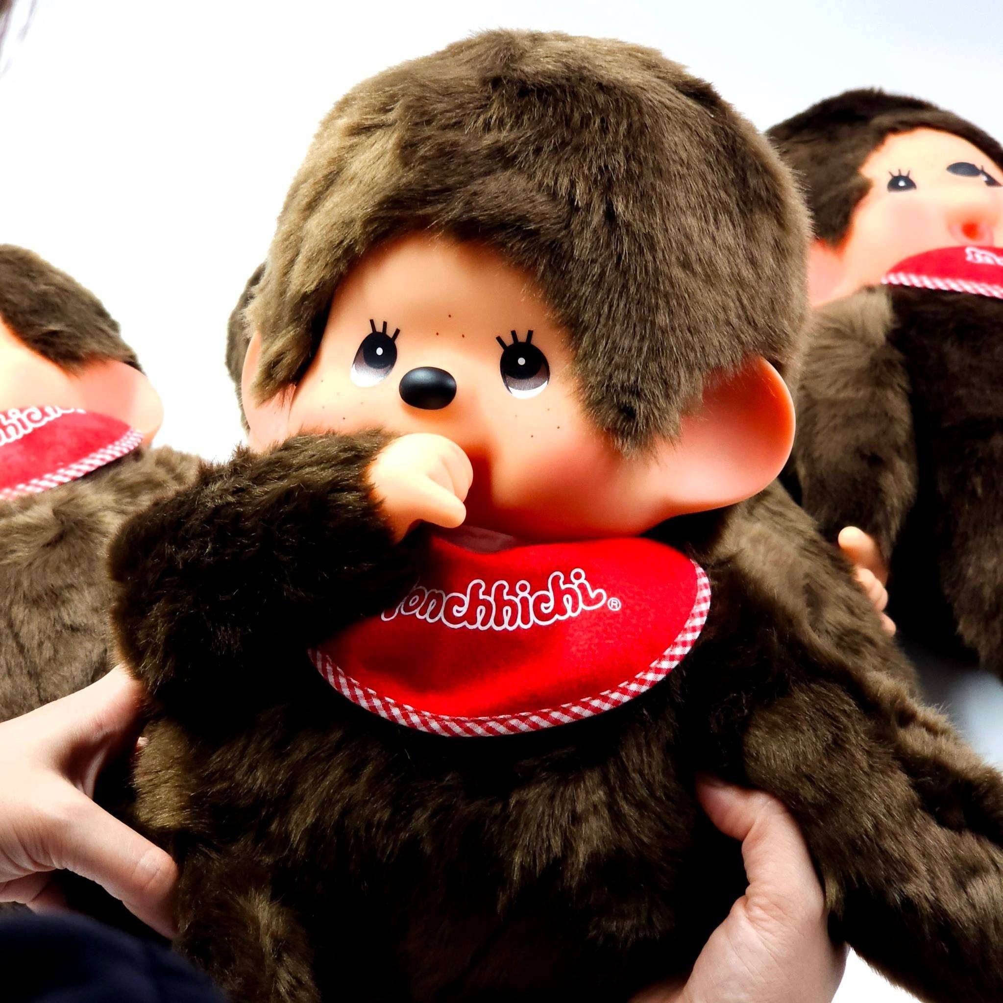 ตุ๊กตา Monchhichi Original Boy Size L น้องตัวใหญ่จับเต็มไม้เต็มมือ