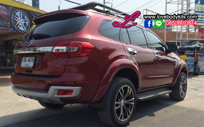 ซุ้มล้อแบบเรียบ V.1 : EVEREST 2015-2017