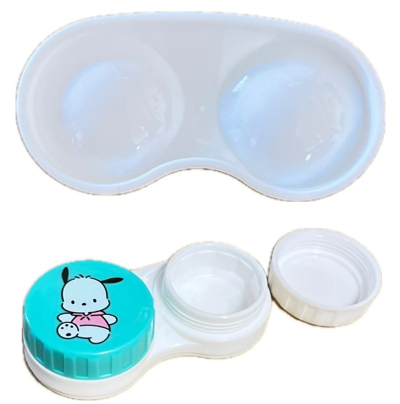 Sanrio Contact Lens Case ตลับคอนแทคเลนส์ (KuromiXMy Melody / Hangyodon / Pochacco)