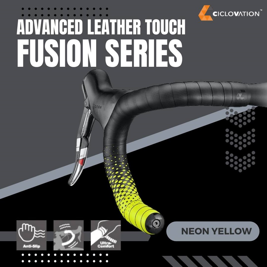 ผ้าพันแฮนด์ CICLOVATION ADVANCED LEATHER TOUCH - Fusion Series Made in Taiwan