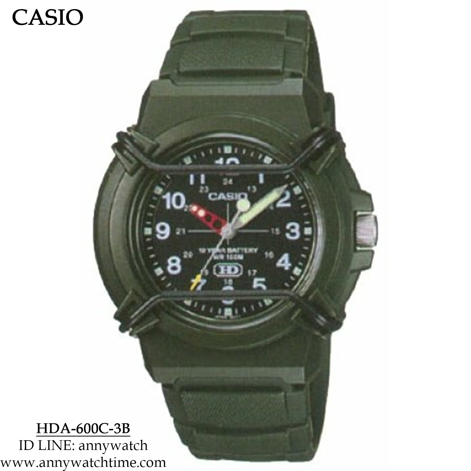 CASIO HDA-600C-3B