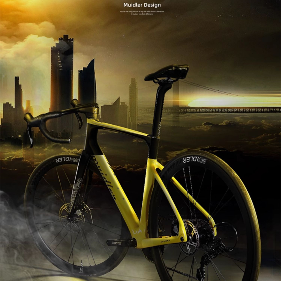 Muidler Hades 600 Carbon Road Bike – 24-Speed, 8.9kg Ultra-Light 2025 Model