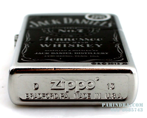 ไฟแช็ค Zippo 24779 Jack Daniels Street Chrome