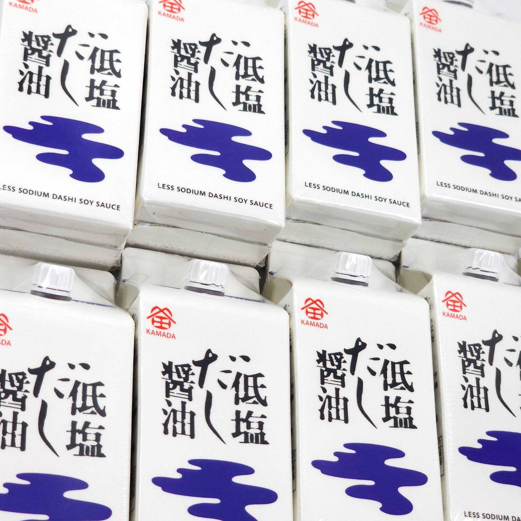 Kamada Soy Sauce โชยุ ซอสถั่วเหลือง Low Salt