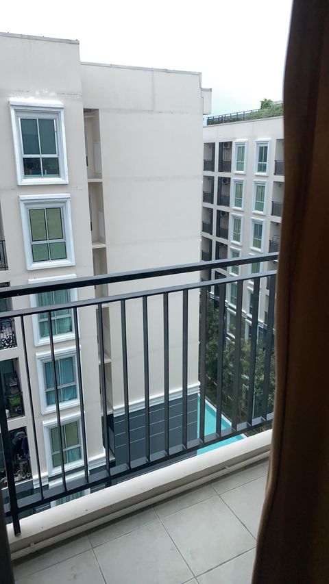 ให้เช่าพลัมคอนโด มิกซ์ แจ้งวัฒนะ 23 ตร.ม.ห้องมุม เฟอร์ครบ ใกล ม.ราชภัฎพระนคร ใกล้ BTS