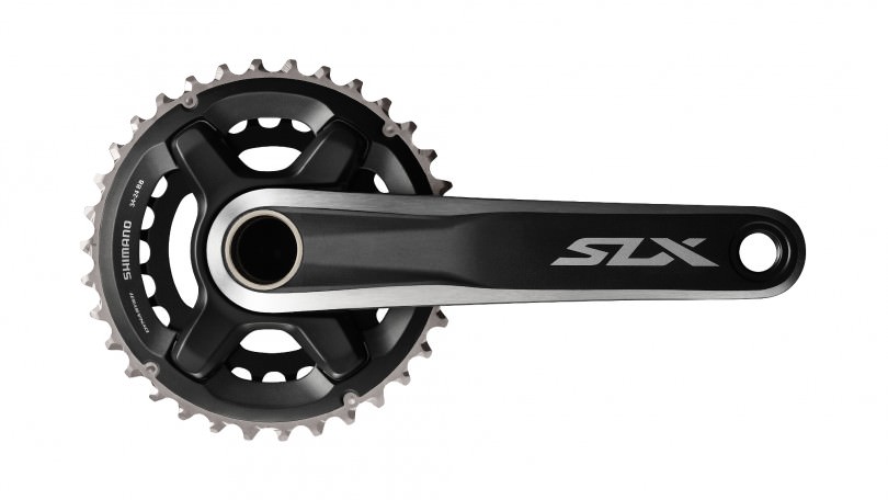 จาน SLX, FC-M7000-11-2, 11-Speed, 2 ชั้น, 38/28T, 170MM, 175MM. (ไม่รวมกะโหลก)