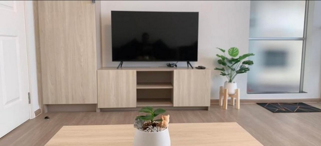 ให้เช่าคอนโดพาร์ค รามอินทรา ชั้น 5 ขนาด 29 ตร.ม.เฟอร์ครบ มีเครื่องซักผ้า ใกล้รถไฟฟ้า