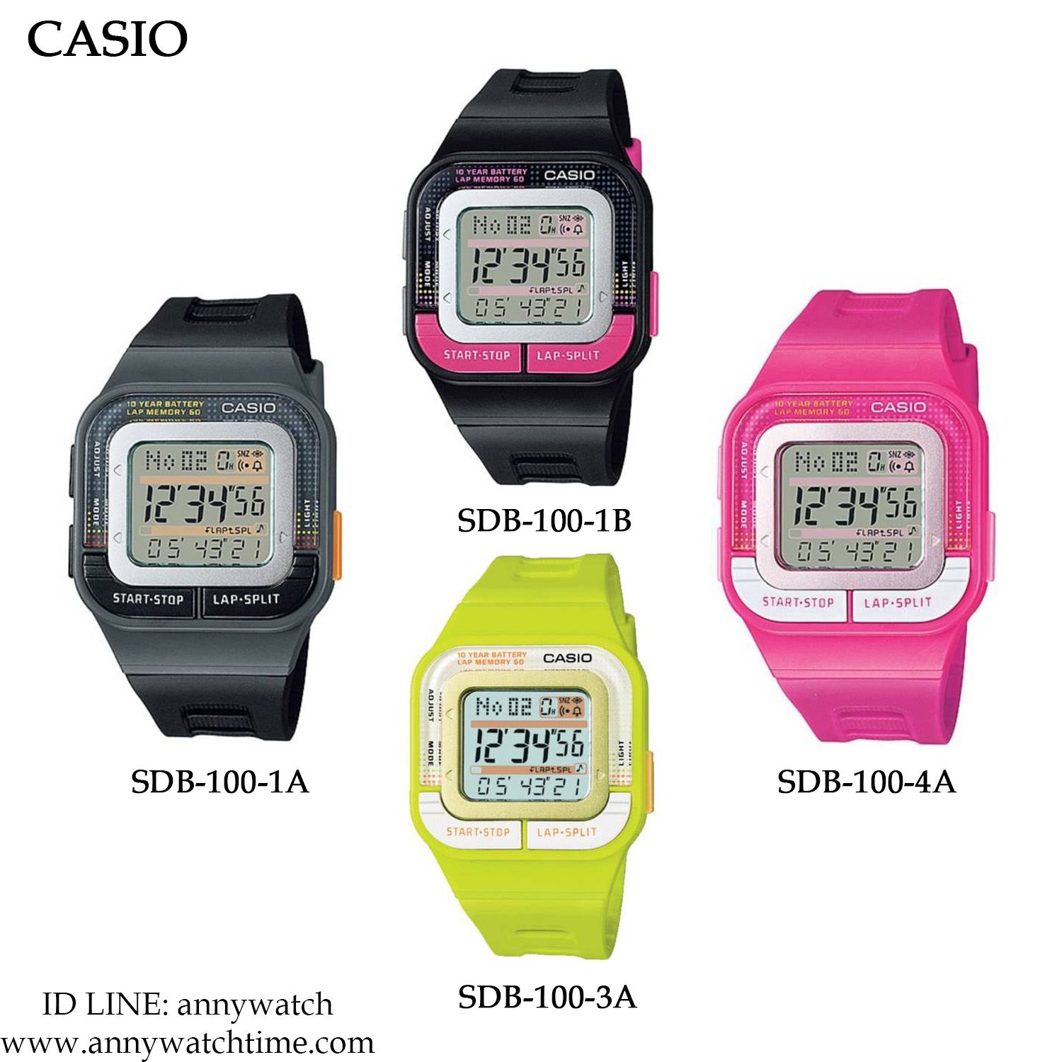 CASIO SDB-100-1B