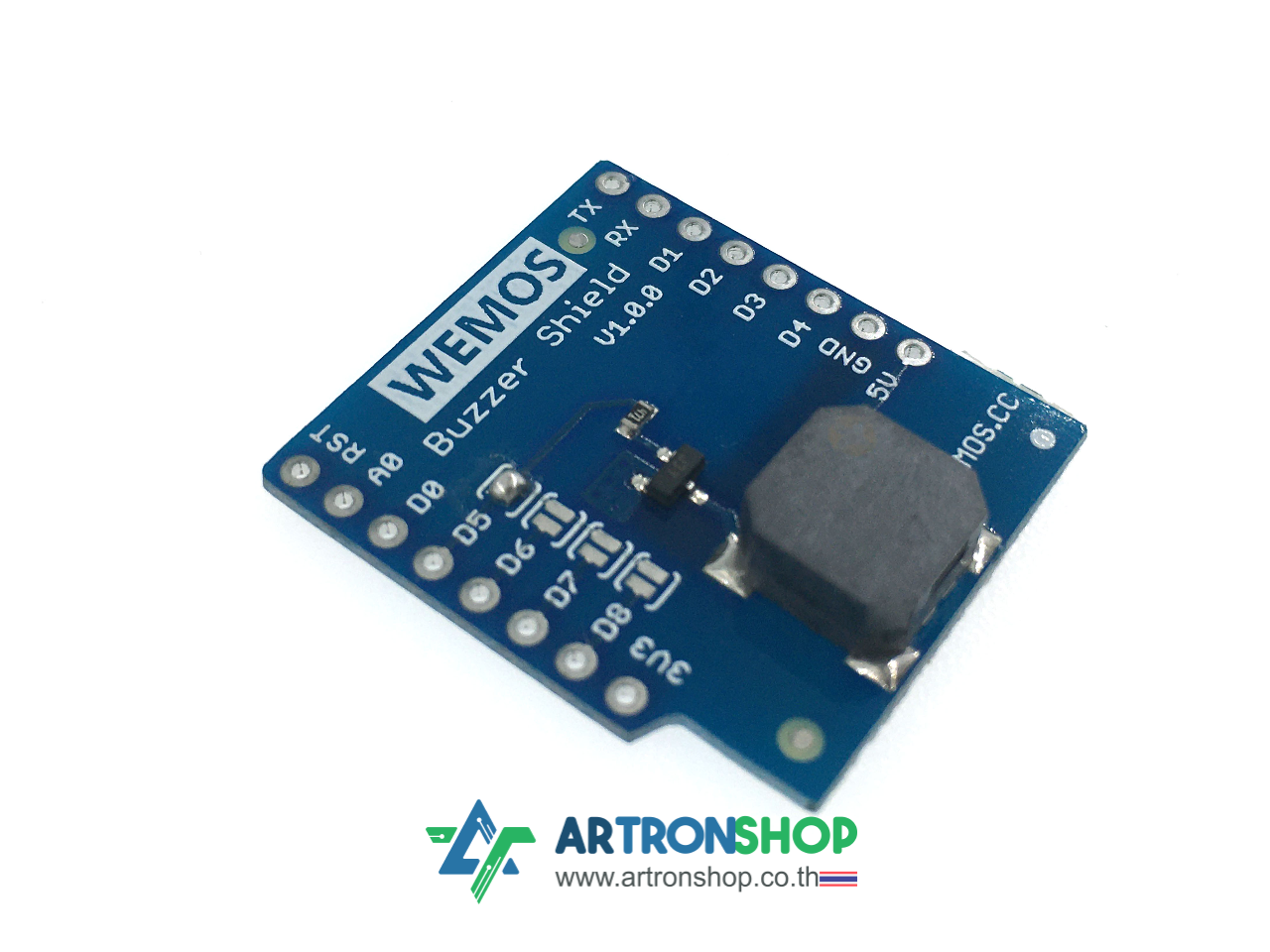 Buzzer Shield V1.0.0 for WEMOS D1 mini
