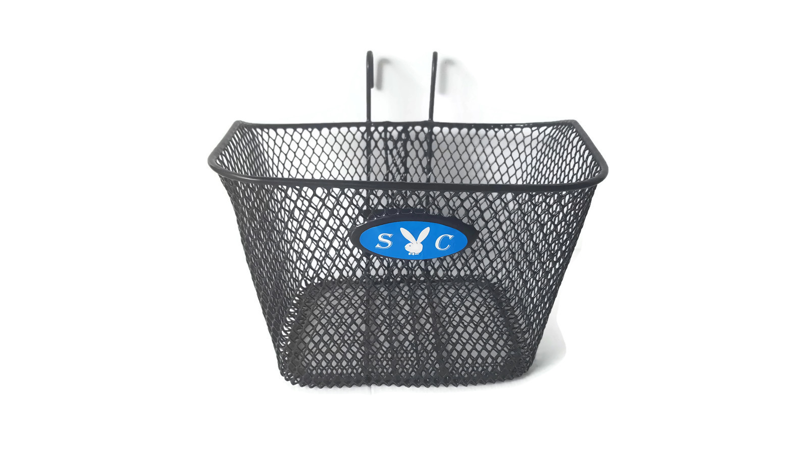 ตะกร้าจักรยานแบบแขวนขนาดใหญ่ วัสดุเหล็ก