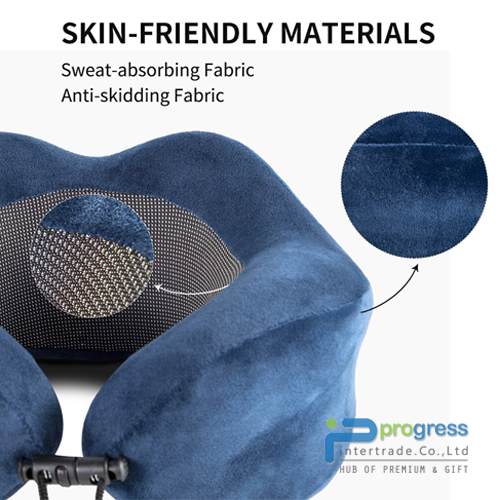 หมอนรองคอ ผ้ากำมะหยี่