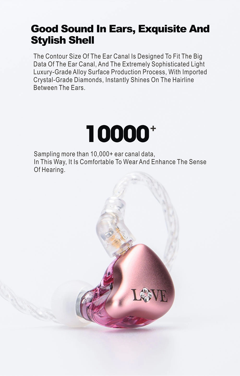 ขาย TFZ MYLOVE 4 หูฟังไดรเวอร์ K60 คุณภาพเสียงระดับมืออาชีพใช้