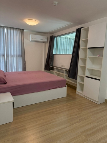 ให้เช่าซูม คอนโด เพลส ชั้น 5 ห้อง 50 ตรม.ดูเพล็กซ์ ห้องริมมุมนอก ใกล้ ม.กรุงเทพฯ เครื่องใช้ไฟฟ้าครบ