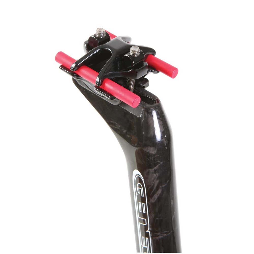 GENETIC หลักอาน Karyotype เยื้องหลัง, คาร์บอน, 350MM, 30.9MM, 31.6MM, 27.2MM.