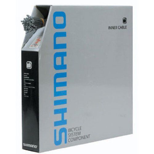 สายในเกียร์ SHIMANO แสตนเลส 1.2 x 2100MM (กล่องละ 100 เส้น)Y60098520