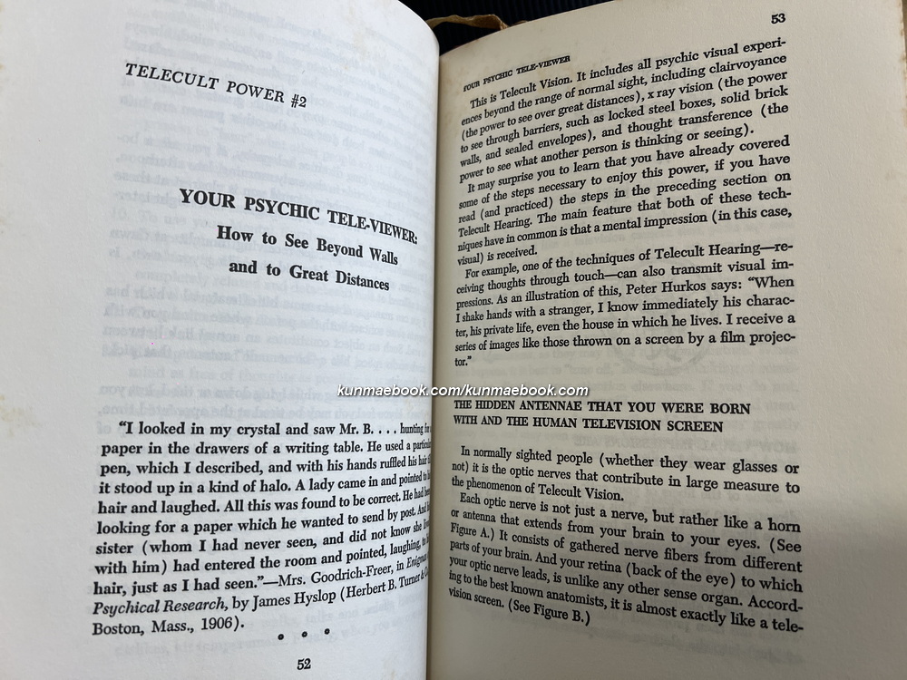 Telecult Power: The Amazing New Way to Psychic and Occult Wonders by Reese P.Dubin.