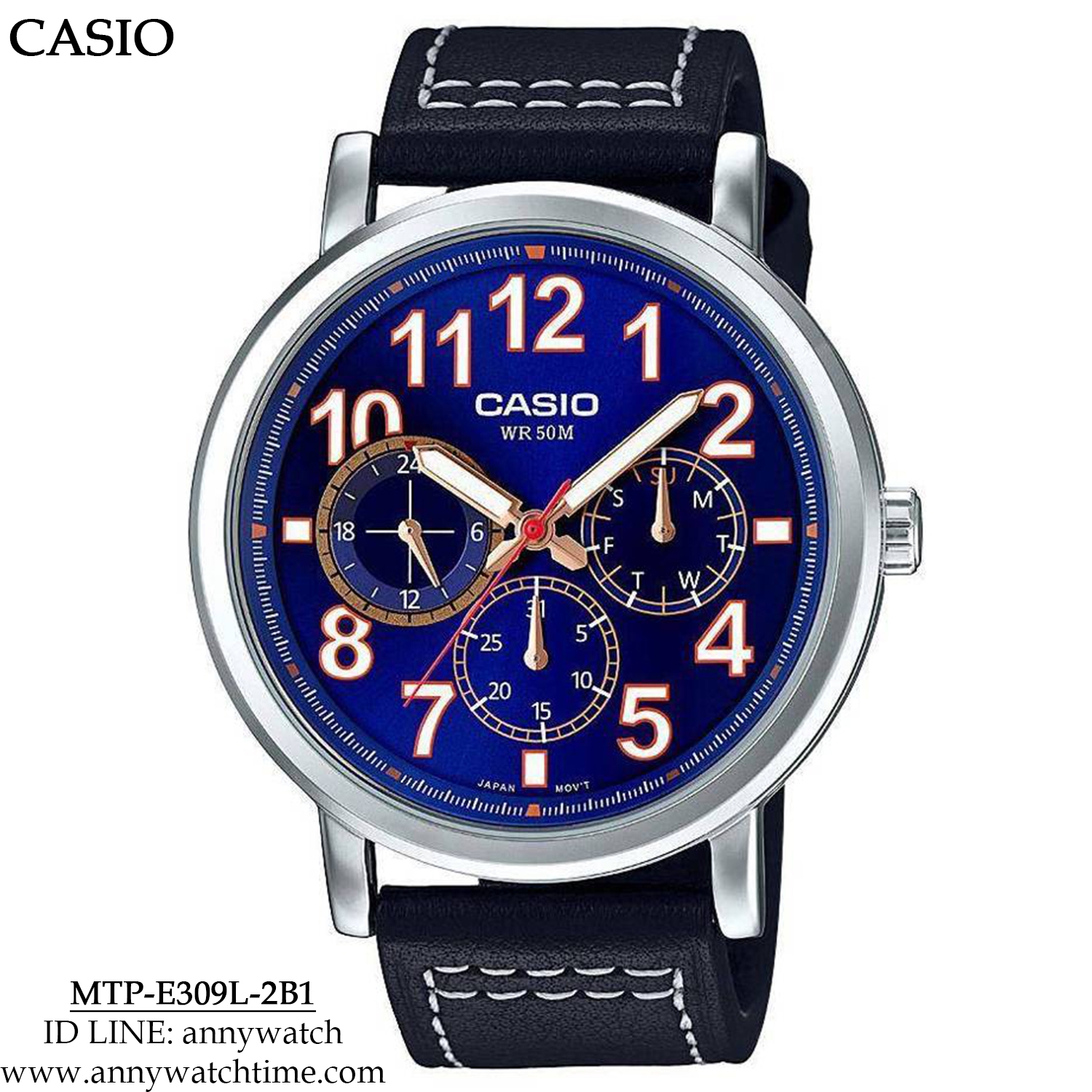 CASIO MTP-E309L-2B1