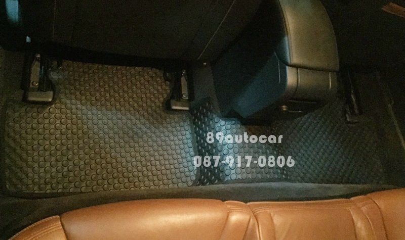 พรมกระดุมรถยนต์ Volvo S60 2016 กระดุมสีดำขอบดำ + ท้าย