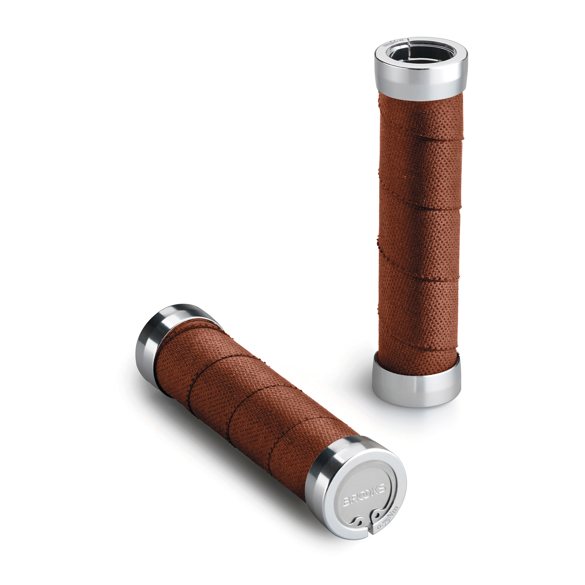 ปลอกแฮนด์ Brooks Cambium Slender Handlebar Grips - Slate,130/130MM