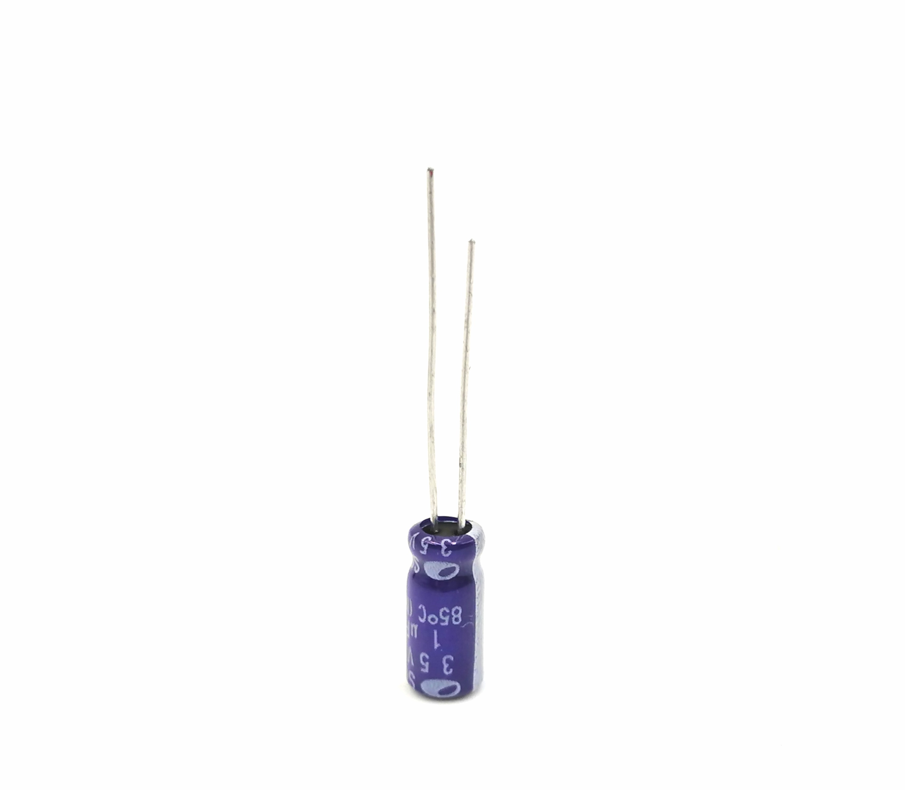 C ตัวเก็บประจุ อิเล็กโทรไลท์(แบบมีขั้ว) 1uF 2.7v. สำหรับใช้งานทั่วไป งาน DIY สินค้าเกรดดี #L14