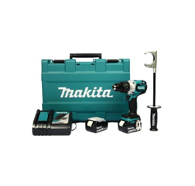 สว่านไขควงไร้สาย 18 โวลต์ Makita มากีต้า รุ่น DDF481RFE (แท้) ##