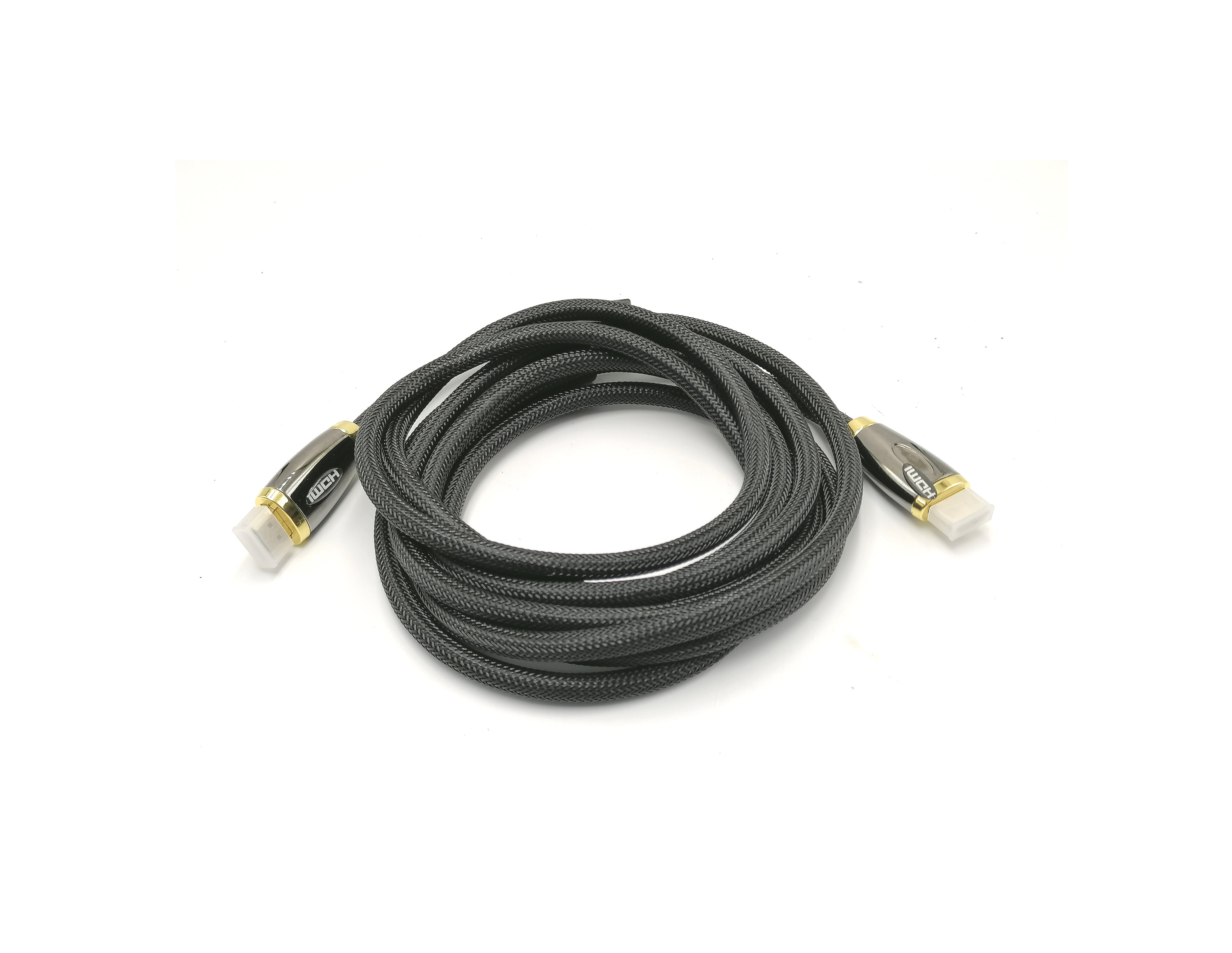 สาย HDMI V.2(FLASH) สายถักอย่างดี กันสัญญาณรบกวน