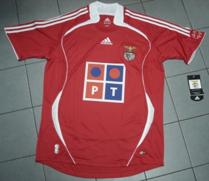 เสื้อฟุตบอล ทีมสโมสรเบนฟิก้า ชุดเหย้า 2006/07 ใหม่ M-Size / BENFICA Football Shirt Home Kit 2006/07 Jersey NEW M-Size