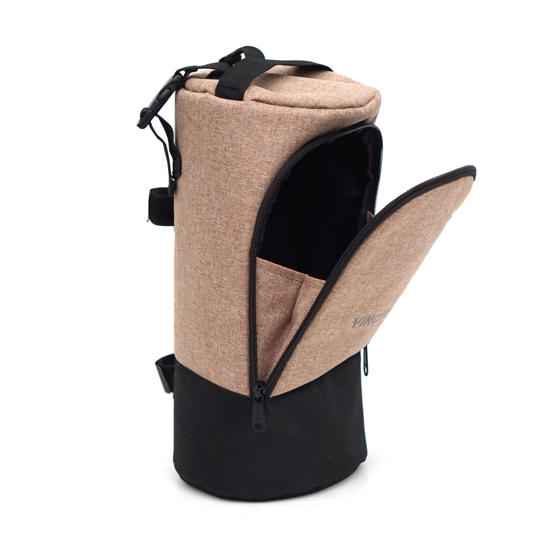 Vincita กระเป๋าใต้อาน ทรงกระบอกสำหรับรถพับ วินสิตา B035TD - NOVA SADDLE BAG FOR FOLDINGBIKE