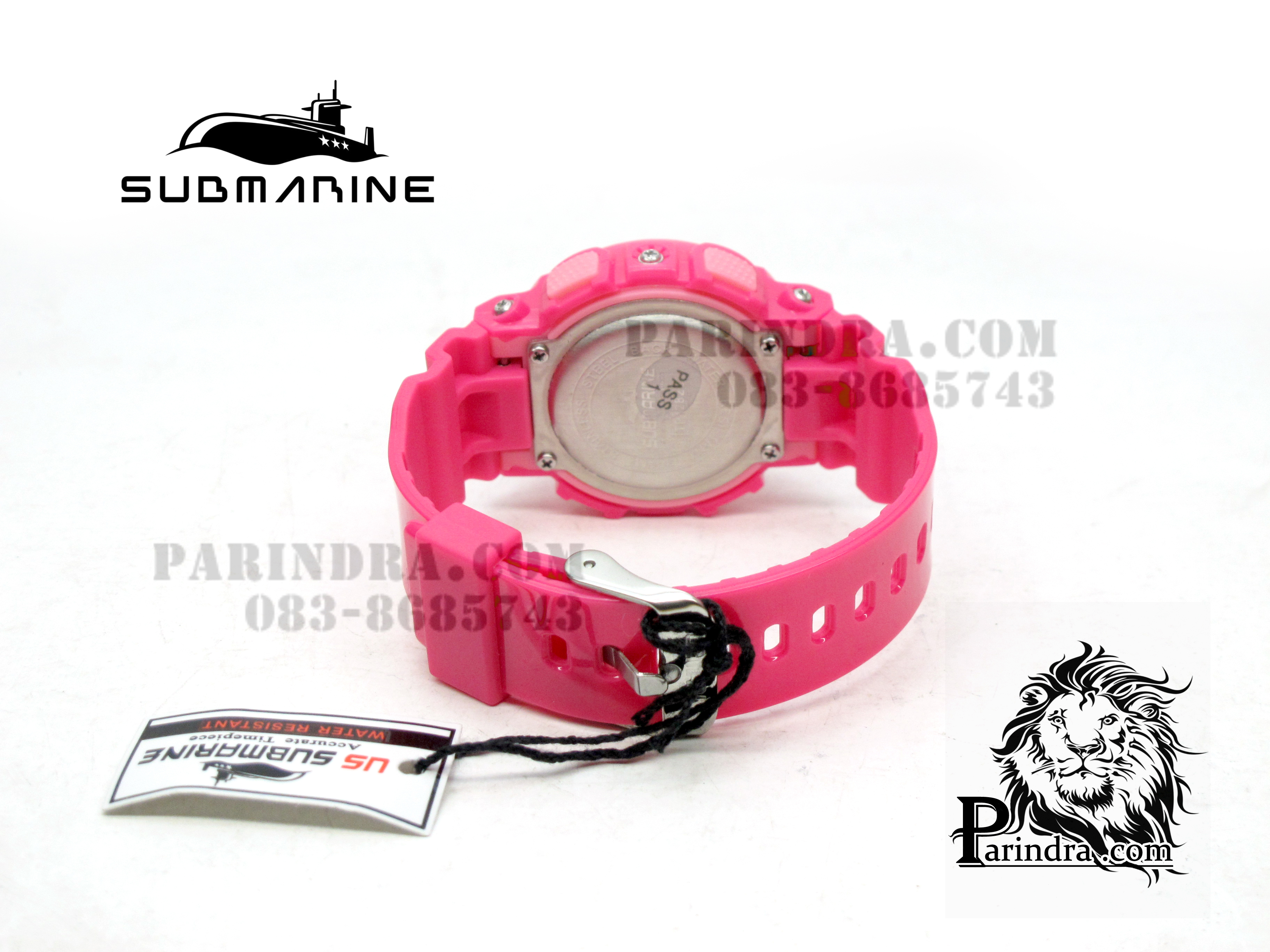 นาฬิกา US submarine รุ่น TP1282L สำหรับเด็กหรือผู้หญิงทั่วไป สีชมพูล้วนสดใสน่ารัก