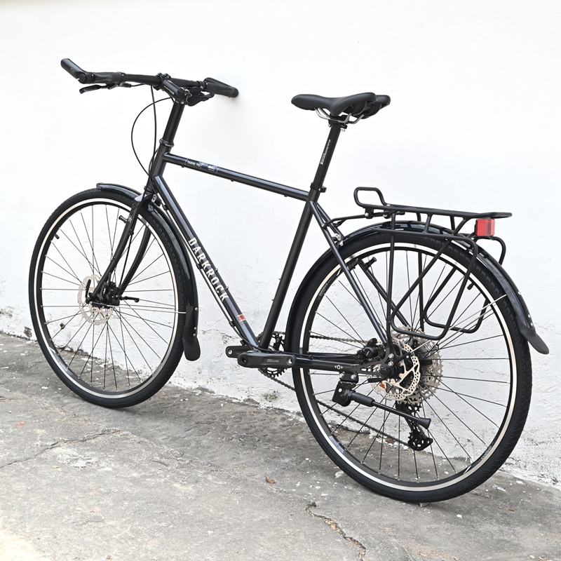 จักรยานทัวร์ริ่ง DARKROCK Super Travel 700 Touing bike เฟรมโครโม เกียร์ Deore 2*10speed