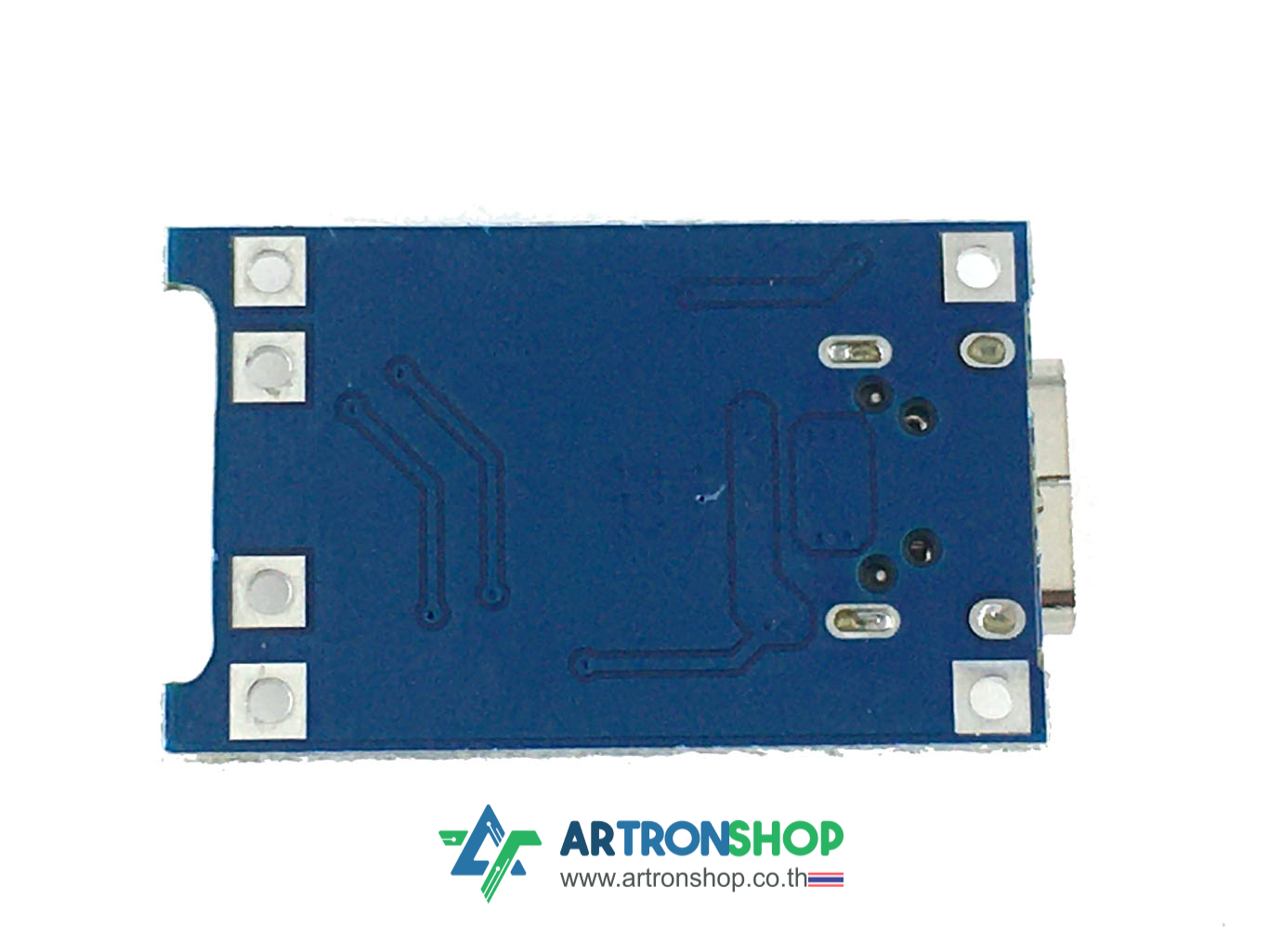 USB Type-C 18650 Lithium Battery Charging Module + Protection โมดูลชาร์จแบตเตอรี่พร้อมวงจรป้องกัน