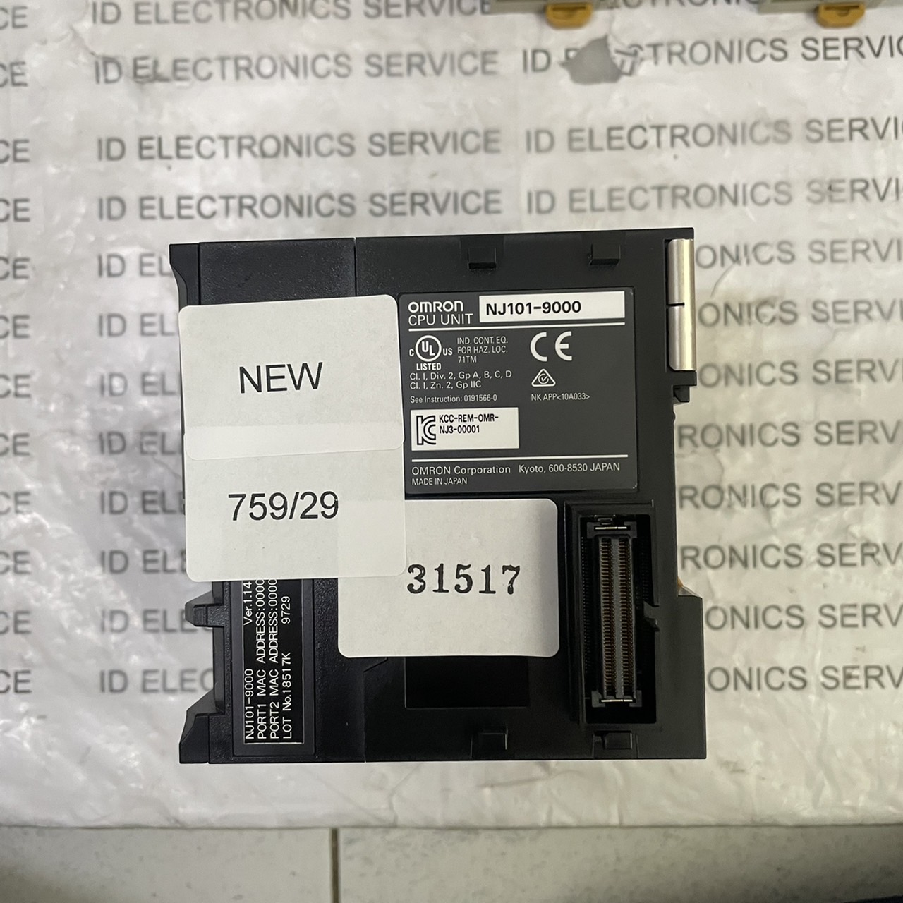 NJ101-9000 PLC " OMRON "