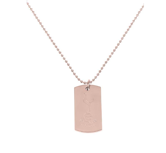 ด็อกแท็กท็อตนัม ฮ็อทสเปอร์ส Rose Gold Crest ของแท้