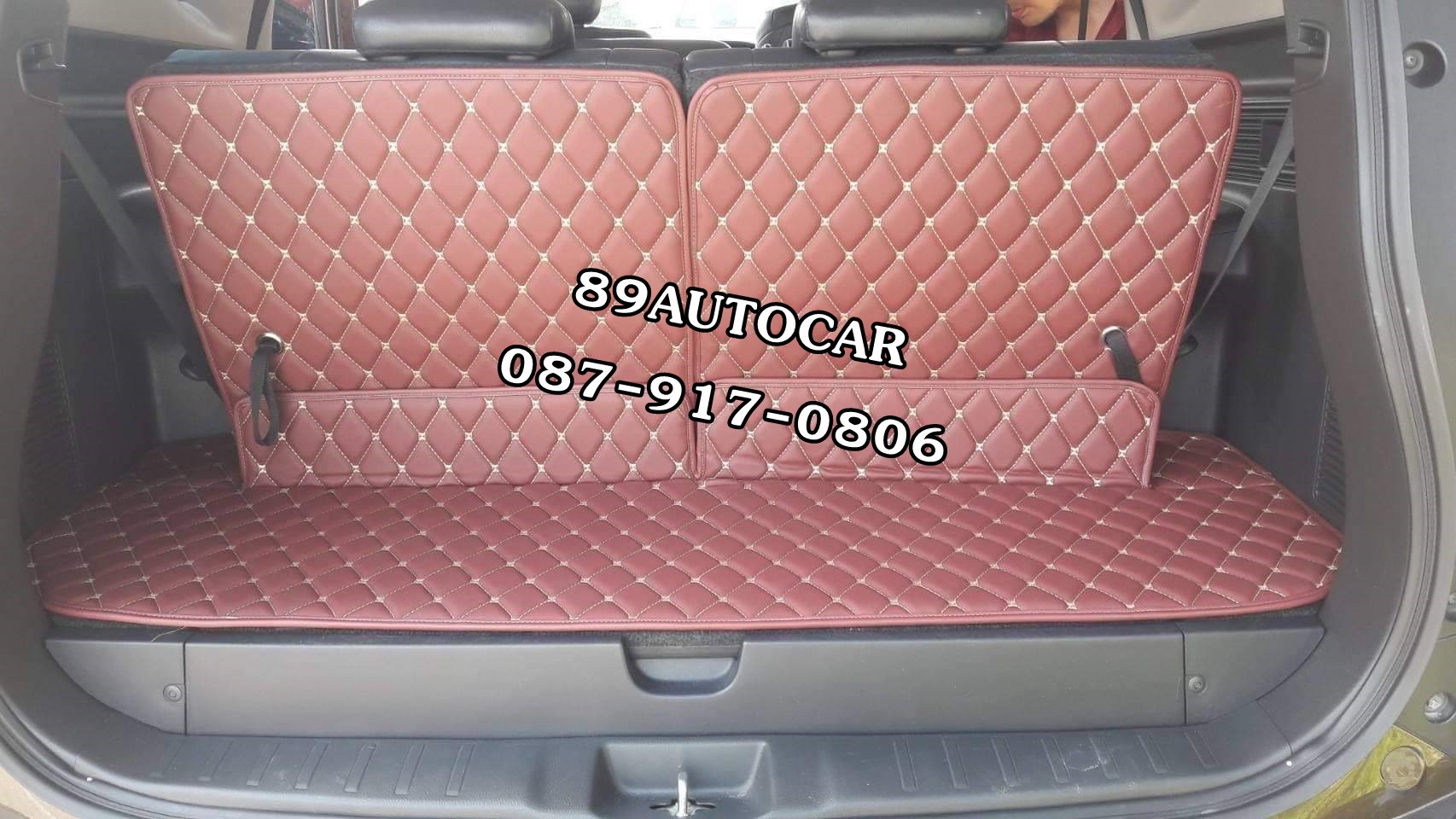 พรม6D ปูพื้นรถยนต์ Mitsubishi Pajerosport 2016-2022 เข้ารูป เต็มคัน