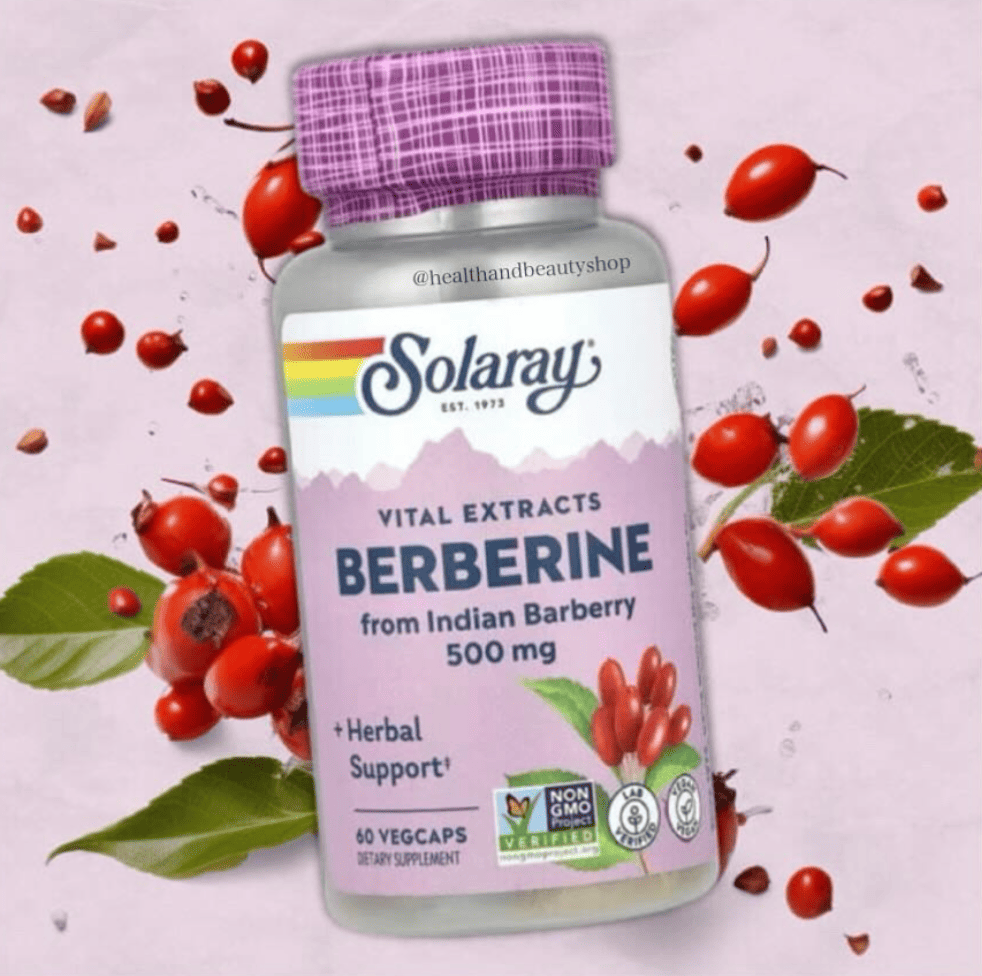 Solaray, Berberine, Special Formula, 60 Veggie Capsules