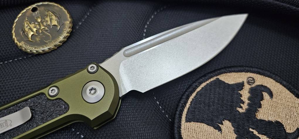 Microtech L.U.D.T.® S/E Gen III OD Green Stonewash Standard