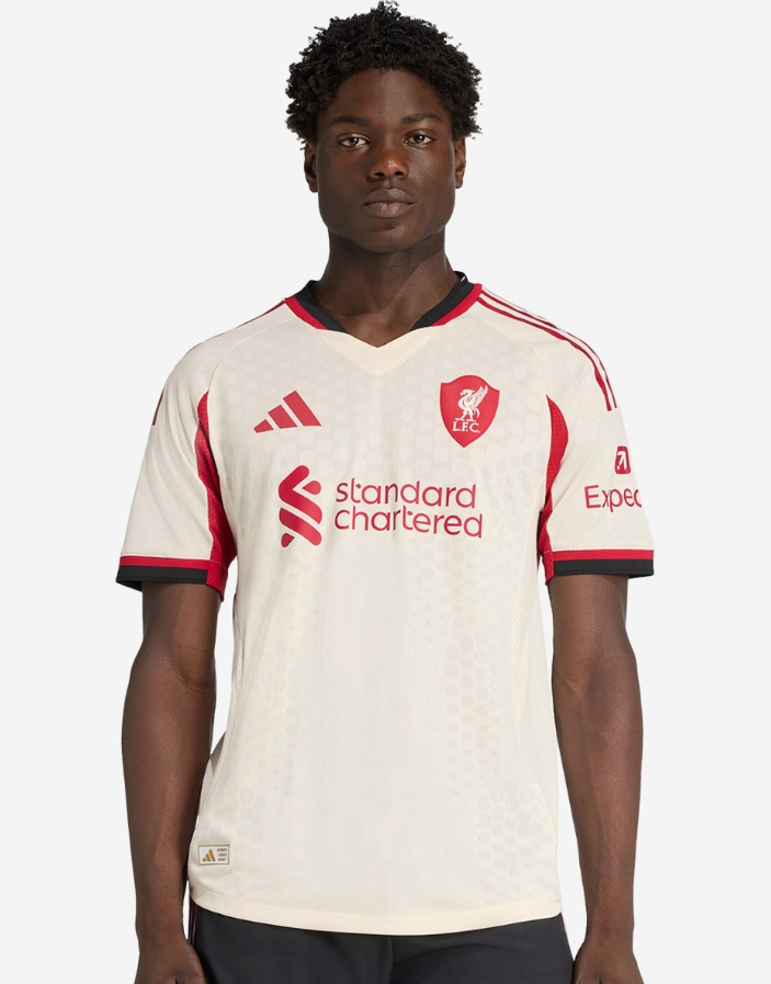 เสื้อลิเวอร์พูล 2025 2026 ทีมเยือน เวอร์ชั่นนักเตะ 25/26 Authentic Away ของแท้
