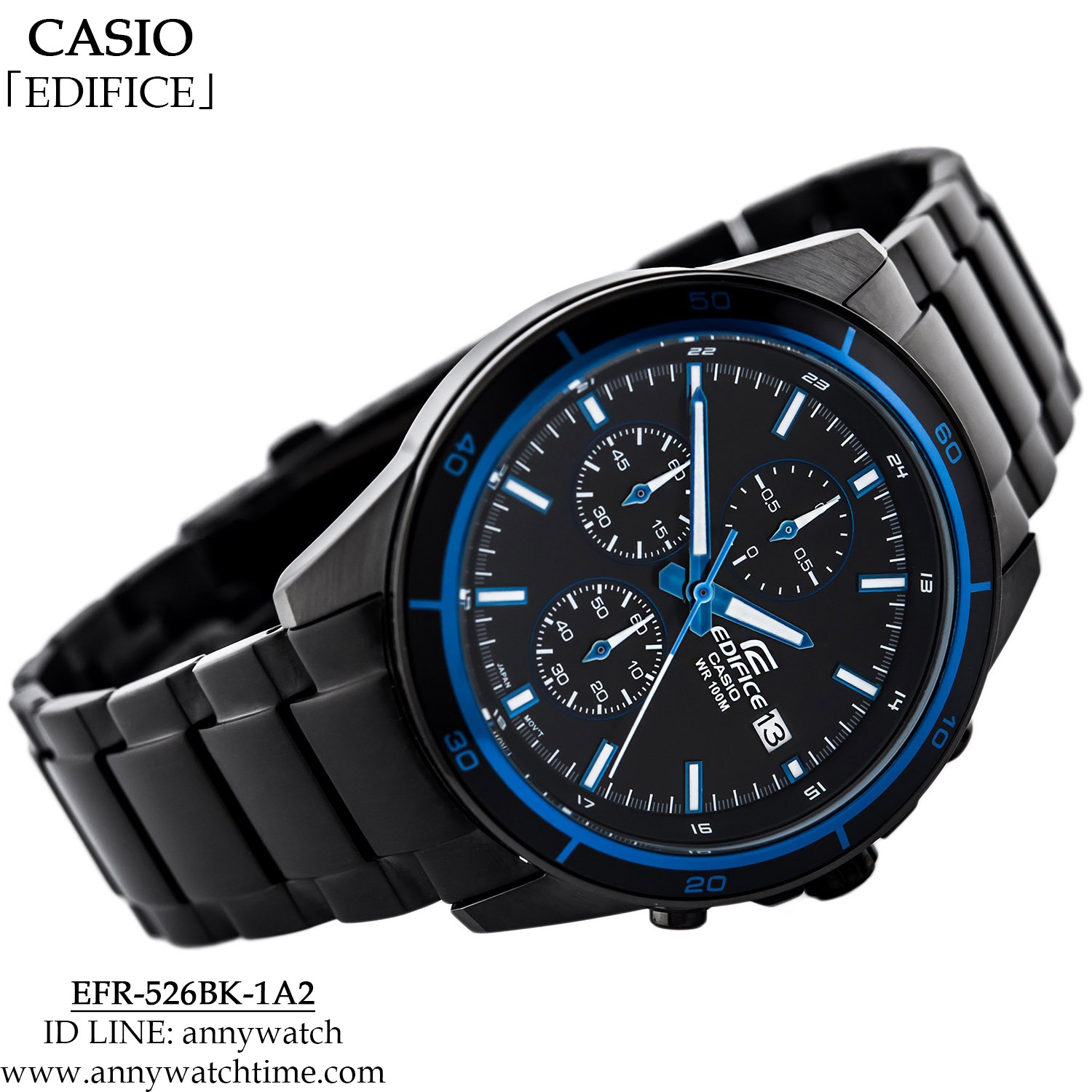 EDIFICE EFR-526BK-1A2