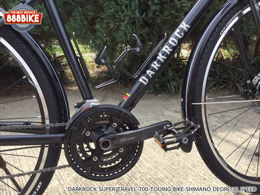 จักรยานทัวร์ริ่ง DARKROCK SUPER TRAVEL 700 TOUING BIKE SHIMANO DEORE 30 SPEED