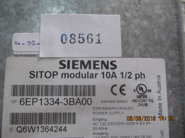 6EP1334-3BA00 PLC “ SIEMENS ”