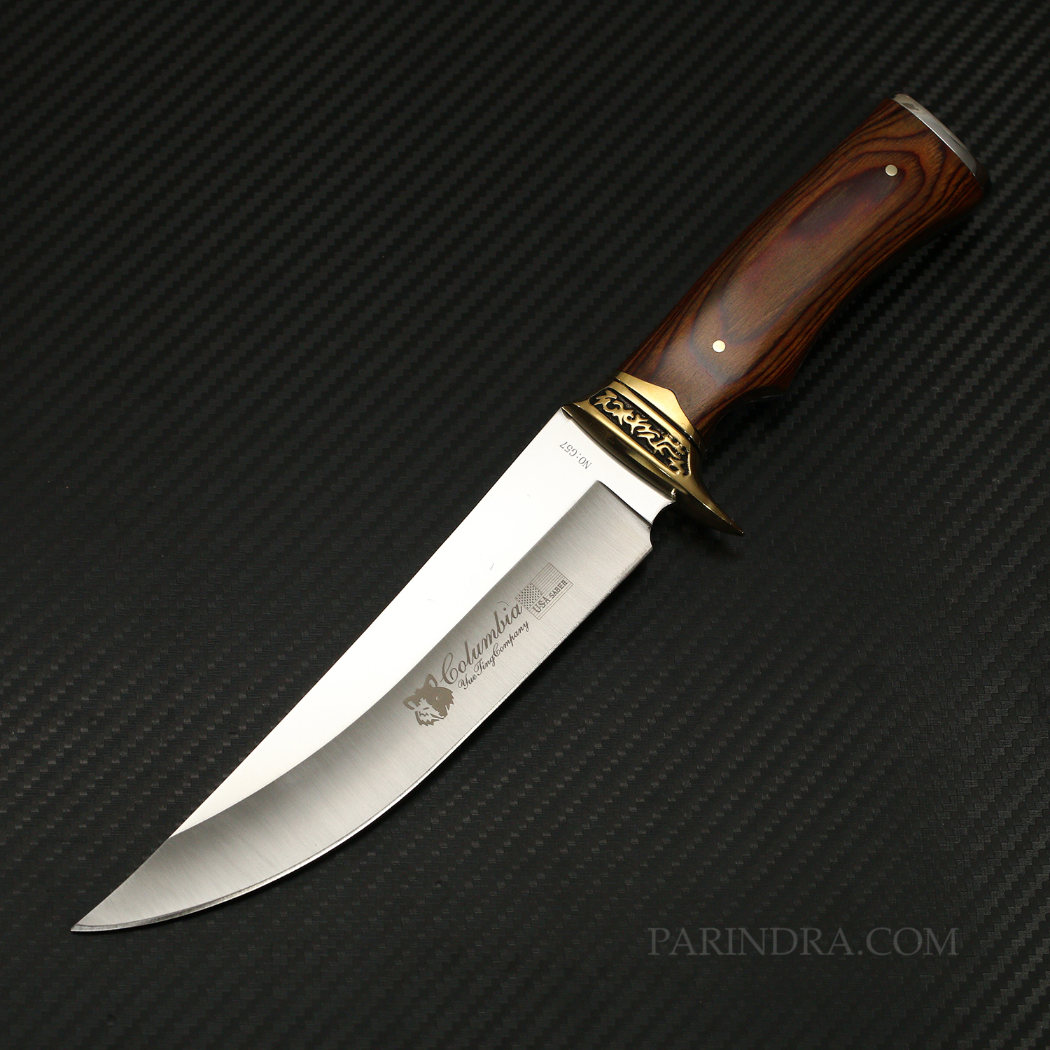 มีดเดินป่า COLUMBIA รุ่น G57 ใบมีดสวย คมมาก