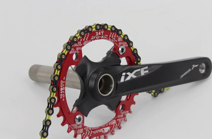 โซ่ SUMC, SX11 SL, โซ่ 11 Speed Diamond Chain with Connector 116L เซาะร่องไทเทเนี่ยม มีสีเหลือง/ดำ