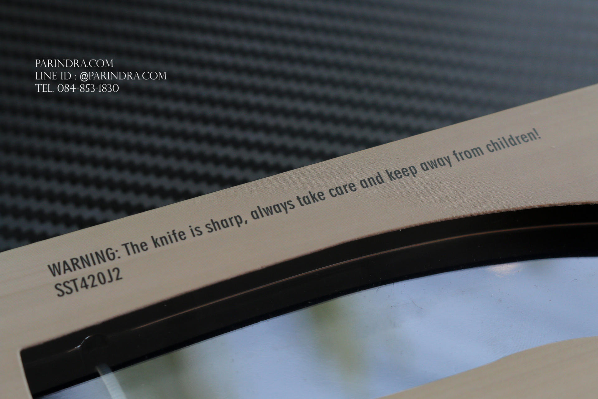 มีดเชฟทำครัว Rhino Brand No.8907 Premium ขนาดใบ 8 นิ้ว ปลายแหลม คมสุดๆ (ของแท้)