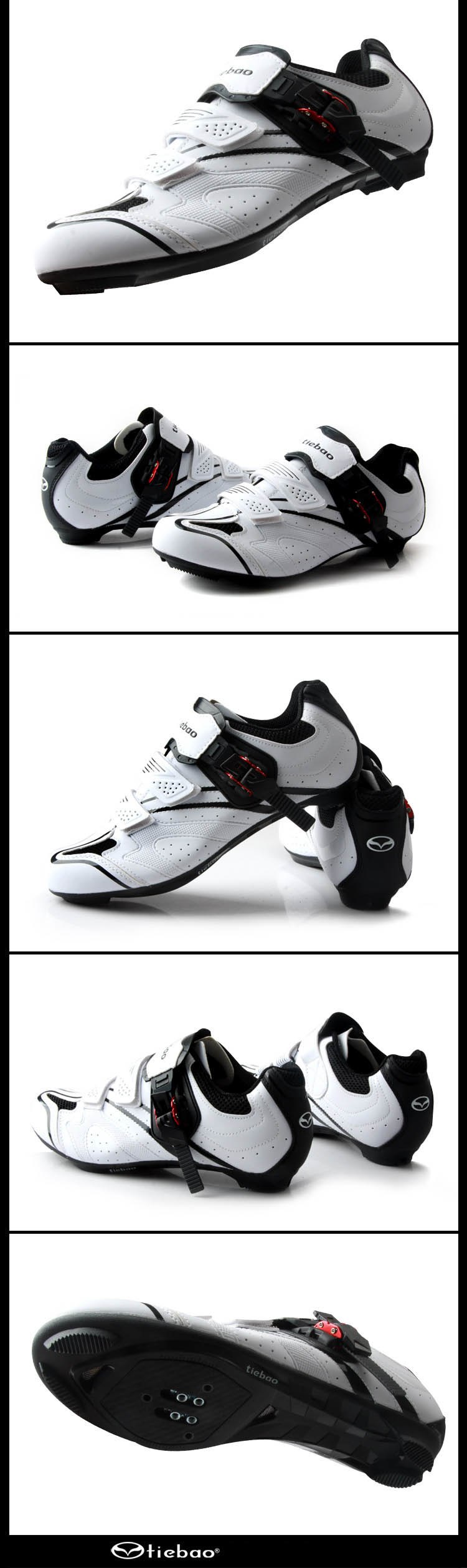 รองเท้าปั่นจักรยานเสือหมอบ/รองเท้าเสือภูเขา TIEBOA รุ่น TB36-B1413 ,Road Cycling Shoes