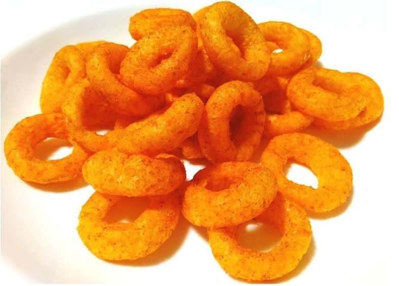 うまい輪 めんたい味 Umaibo อุมัยโบรสเมนไทโกะจากญี่ปุ่น 75g (Mentaiko Flavor)