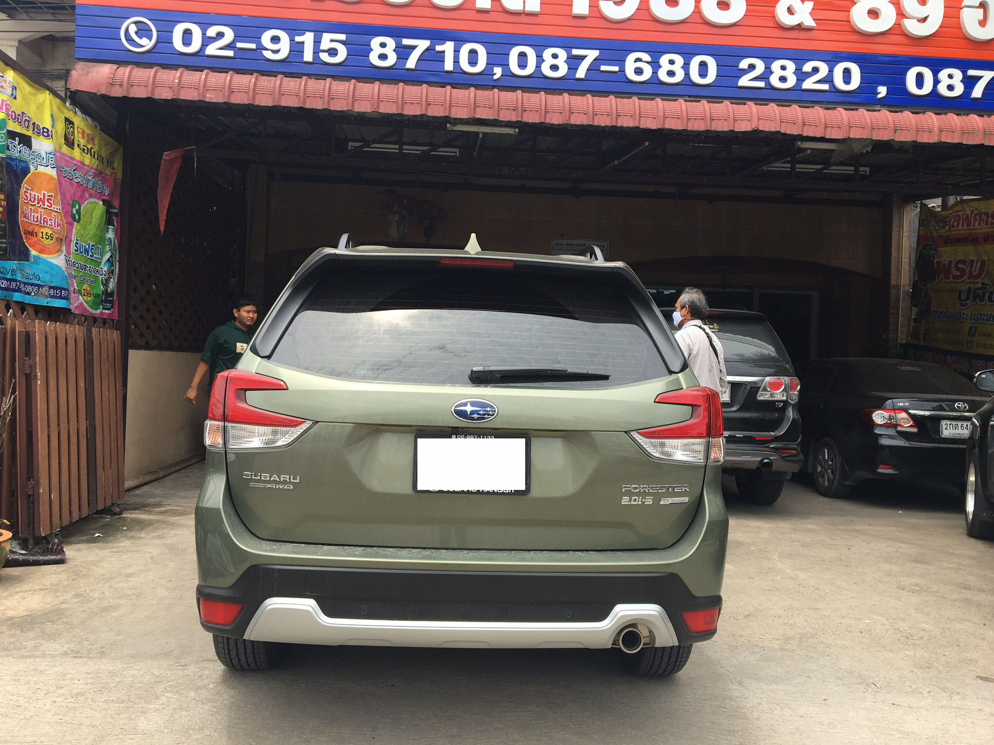 พรมปูพื้นรถยนต์ เข้ารูป Subaru Forester 2019-2021 เข้ารูป